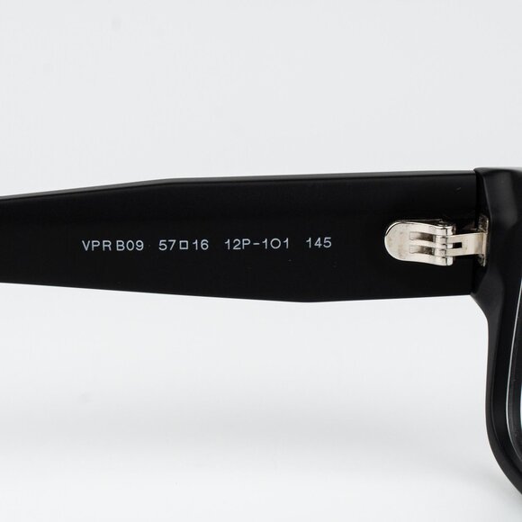 Prada Men Eyeglasses Matte Black Rectangle PRB09V 12P1O1 NEW AUTHENTIC - Picture 10 of 12